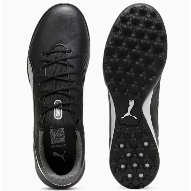 Chaussures de football Puma King Match Tt 107879-01 le noir