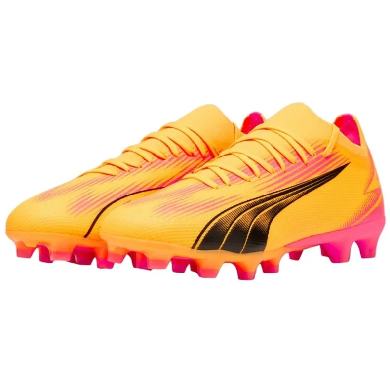 Chaussures de football Puma Ultra Match FG/AG 107754 03 orange