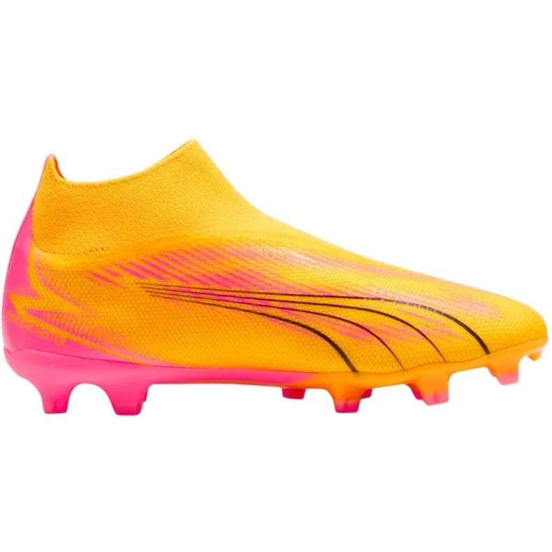 Chaussures de football Puma Ultra Match+ Ll FG/AG M 107759 03 jaune