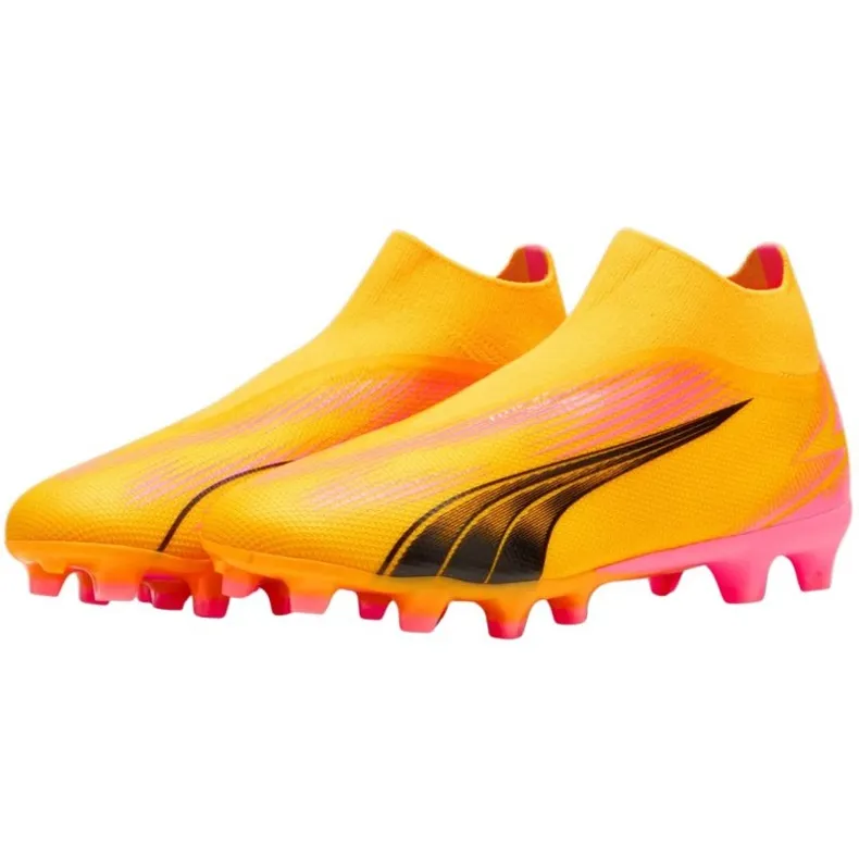 Chaussures de football Puma Ultra Match+ Ll FG/AG M 107759 03 jaune