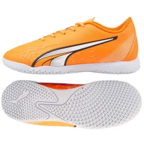 Chaussures de football Puma Ultra Play It 107237 01 orange oranges et rouges