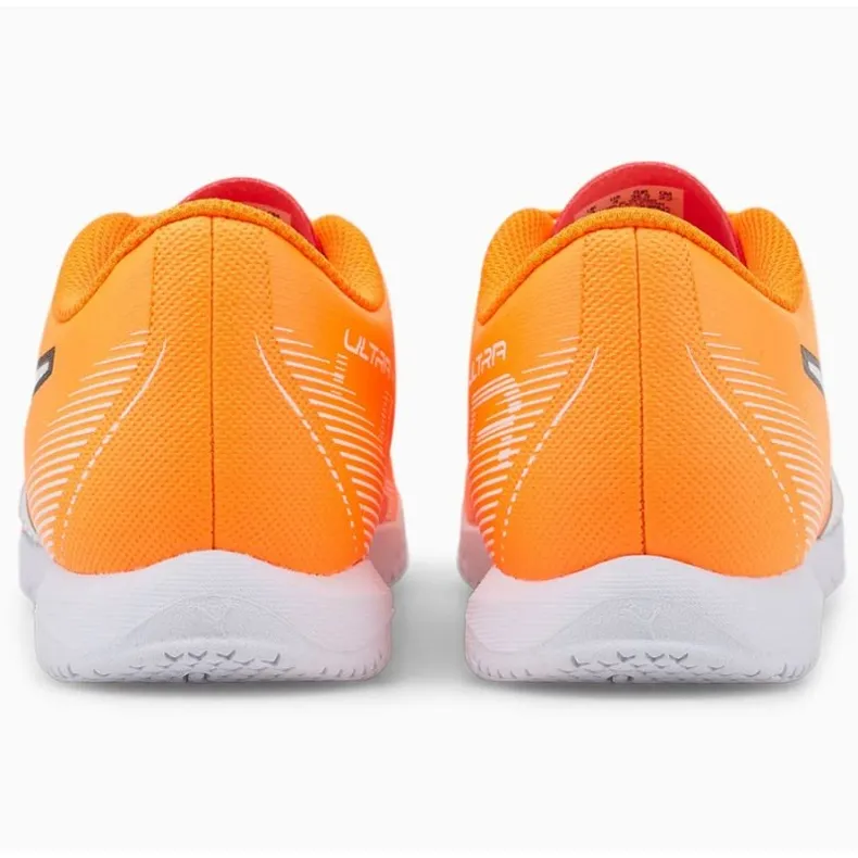 Chaussures de football Puma Ultra Play It 107237 01 orange oranges et rouges