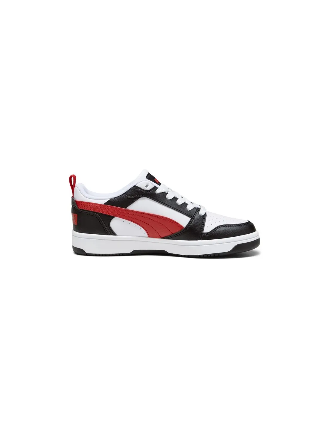 Chaussures de Puma Rebound V6 Low Enfant White