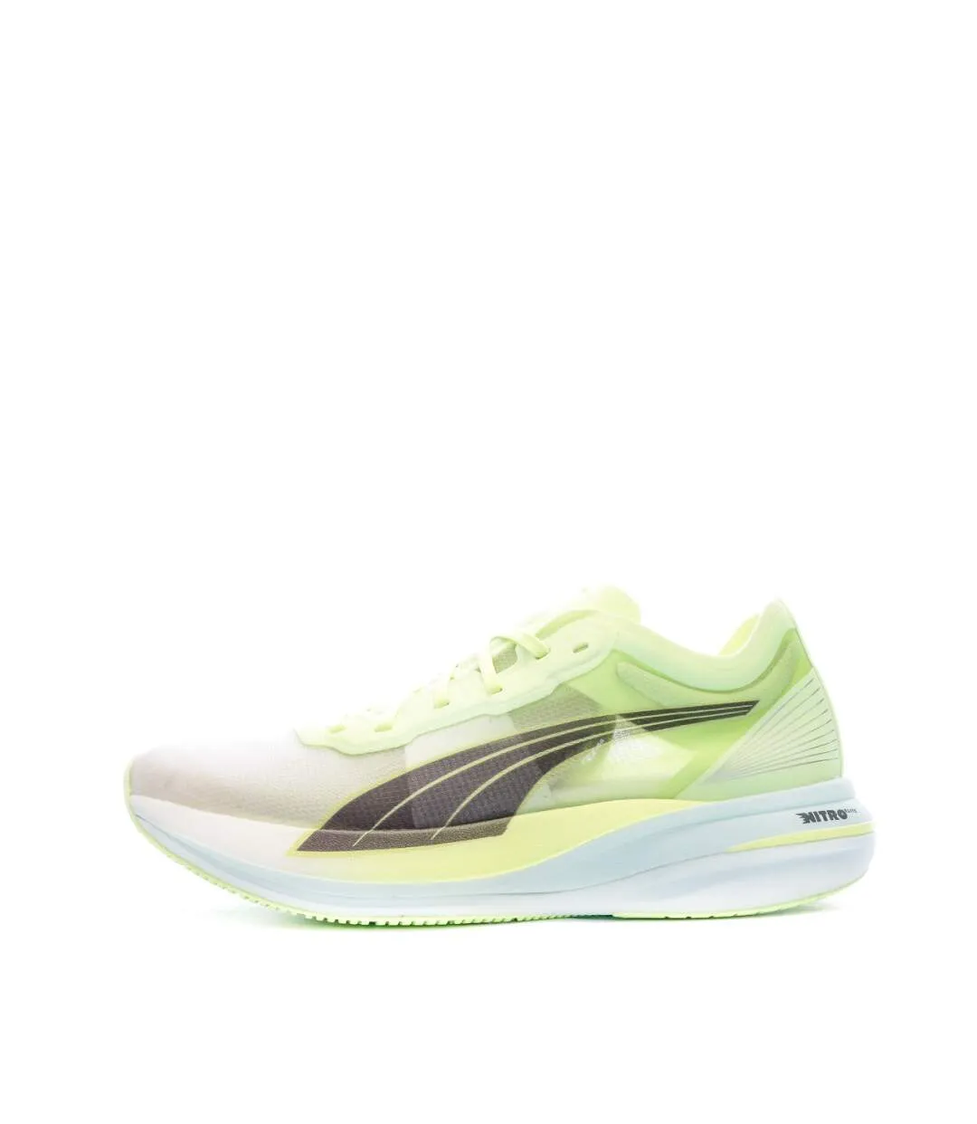 Chaussures de running Jaunes Femme Puma Deviate Nitro Elite