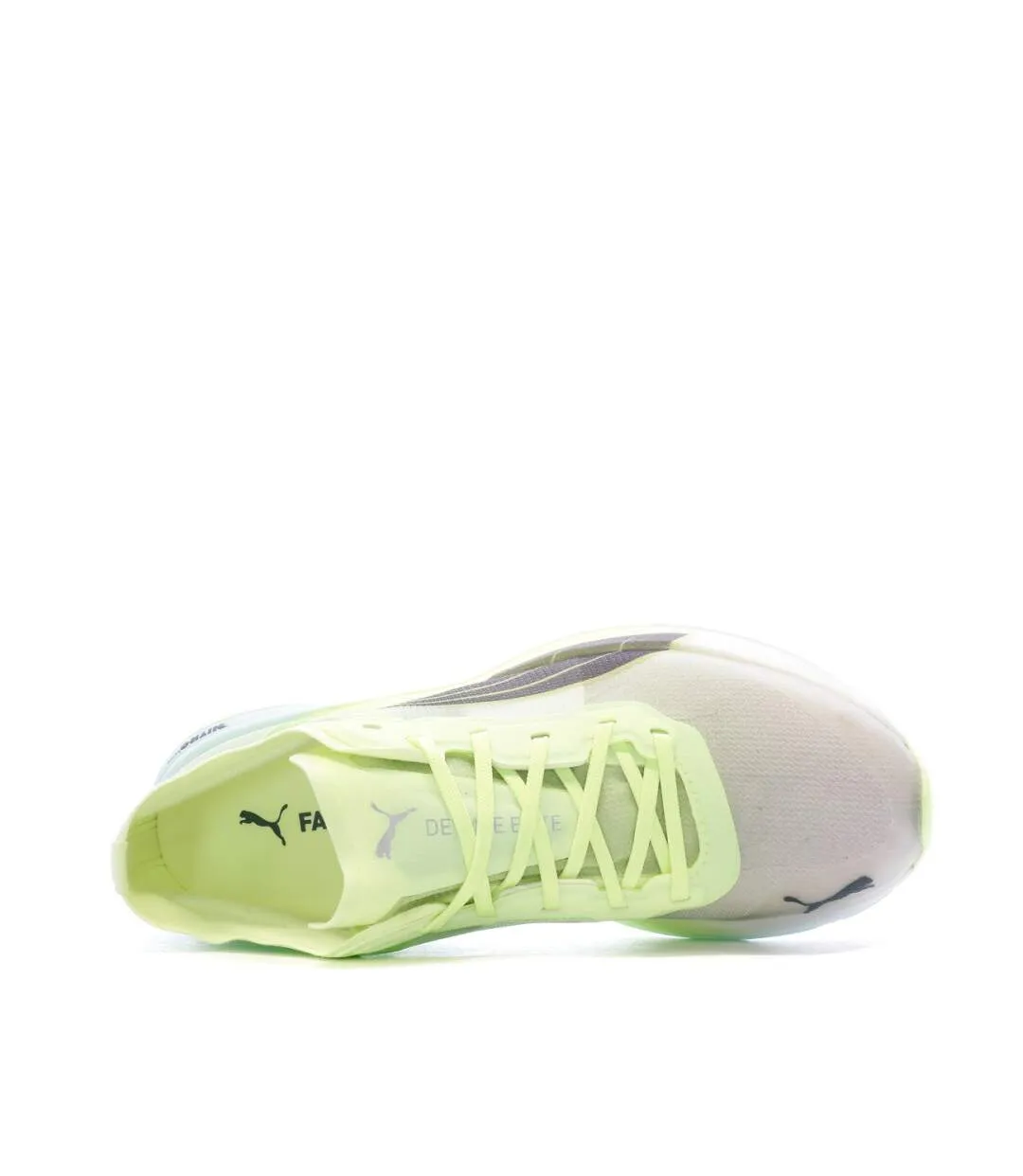 Chaussures de running Jaunes Femme Puma Deviate Nitro Elite