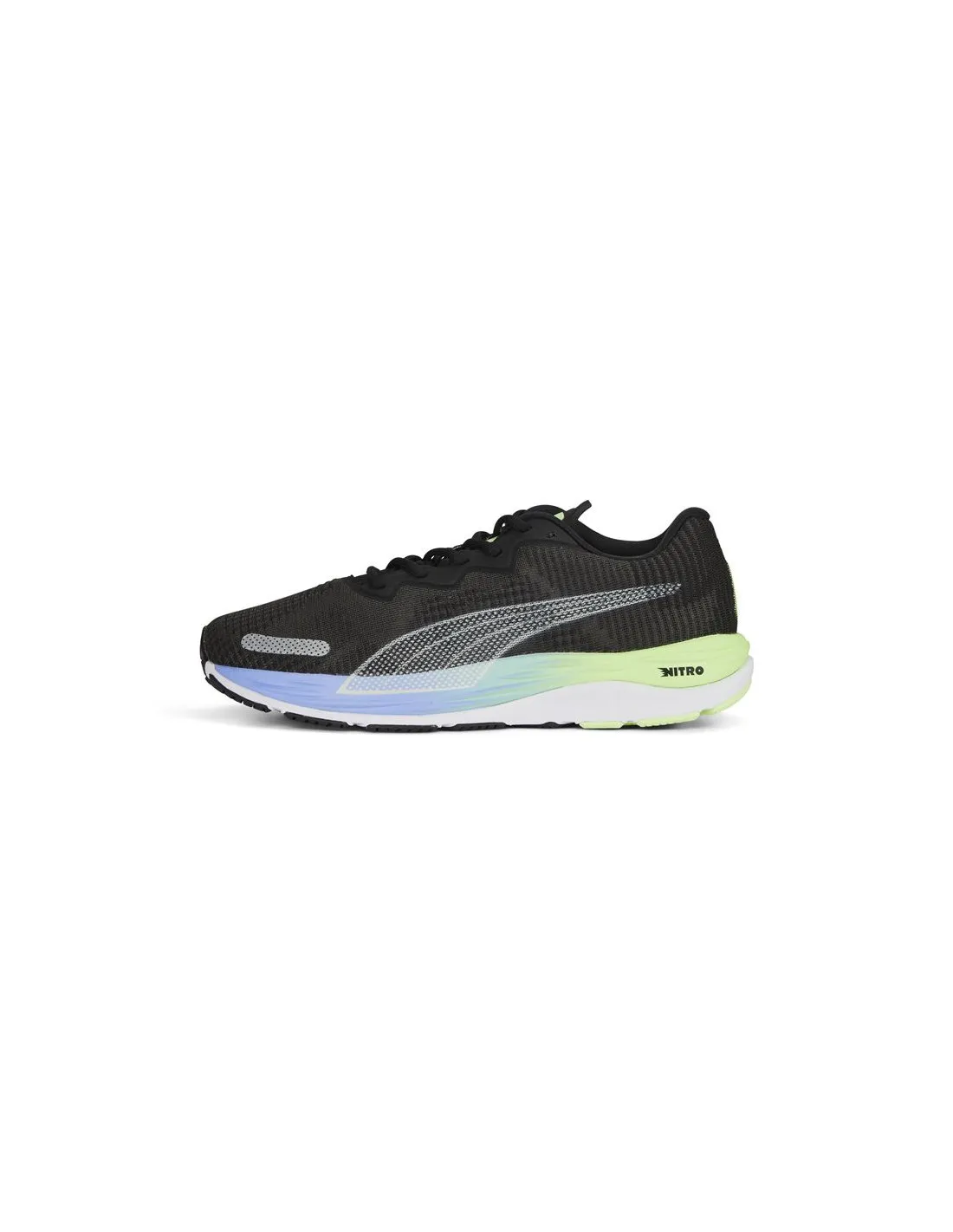 Chaussures de running Puma Velocity Nitro 2 Fad Hommes Noirs