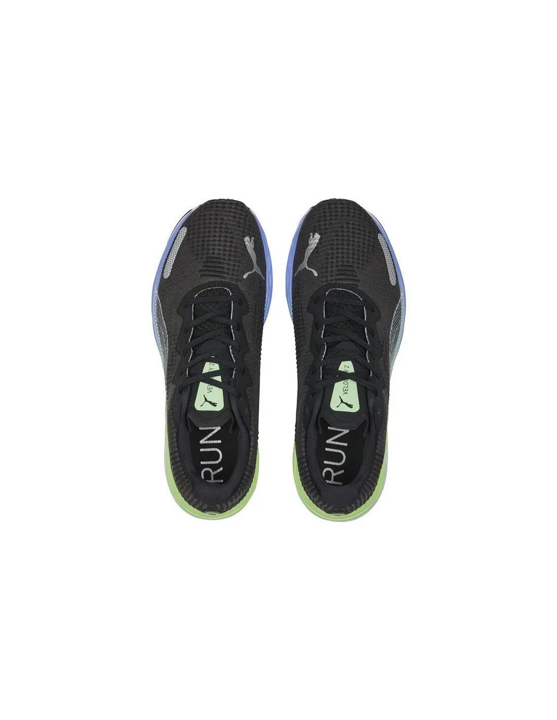 Chaussures de running Puma Velocity Nitro 2 Fad Hommes Noirs