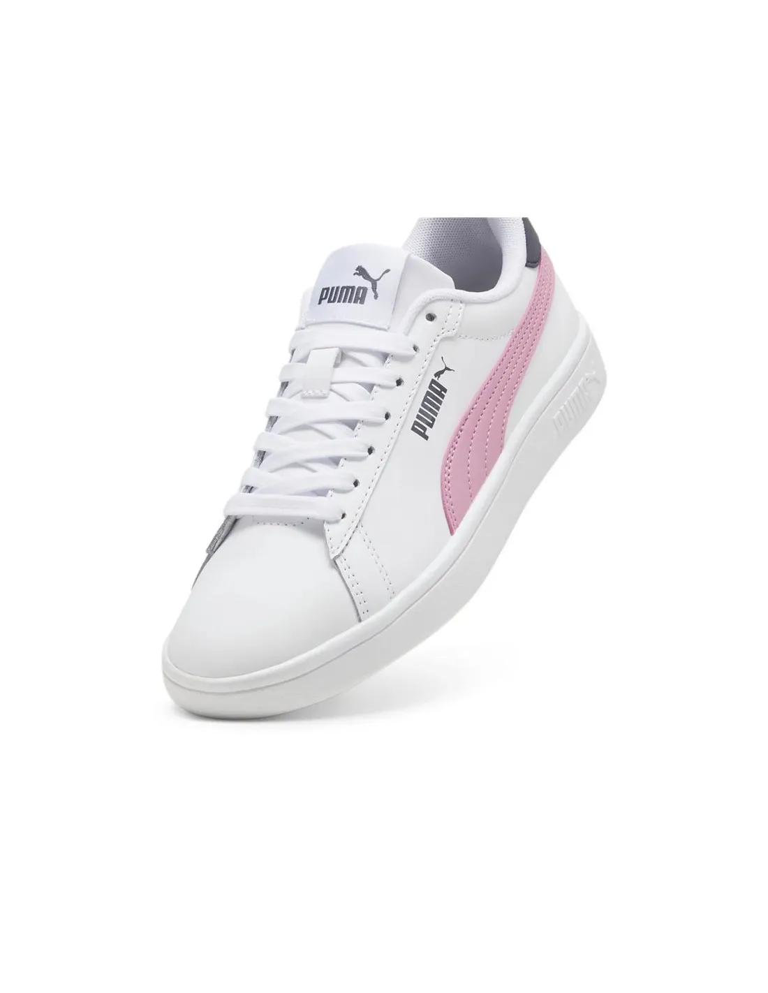 Chaussures Décontracté Enfant from Puma Smash 3.0 L White-Mauve Out-Galactic Grey