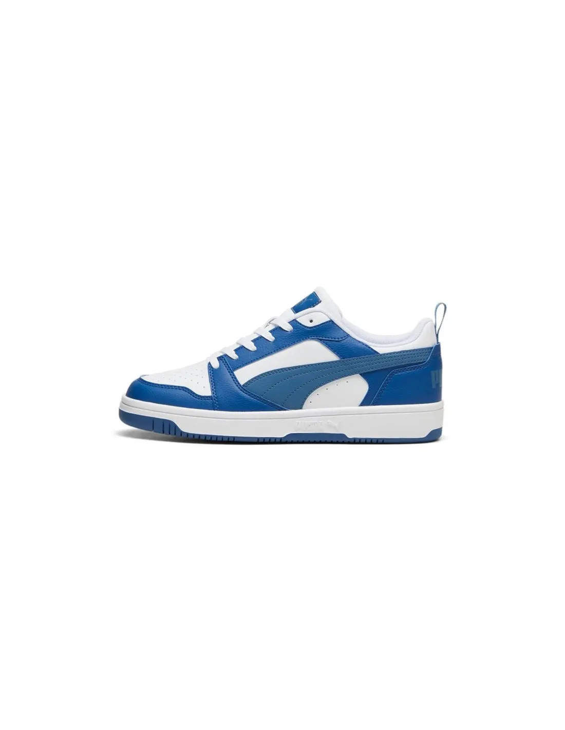 Chaussures Décontracté Puma Rebound V6 Low Clyde Royal-Blue Horizon-White