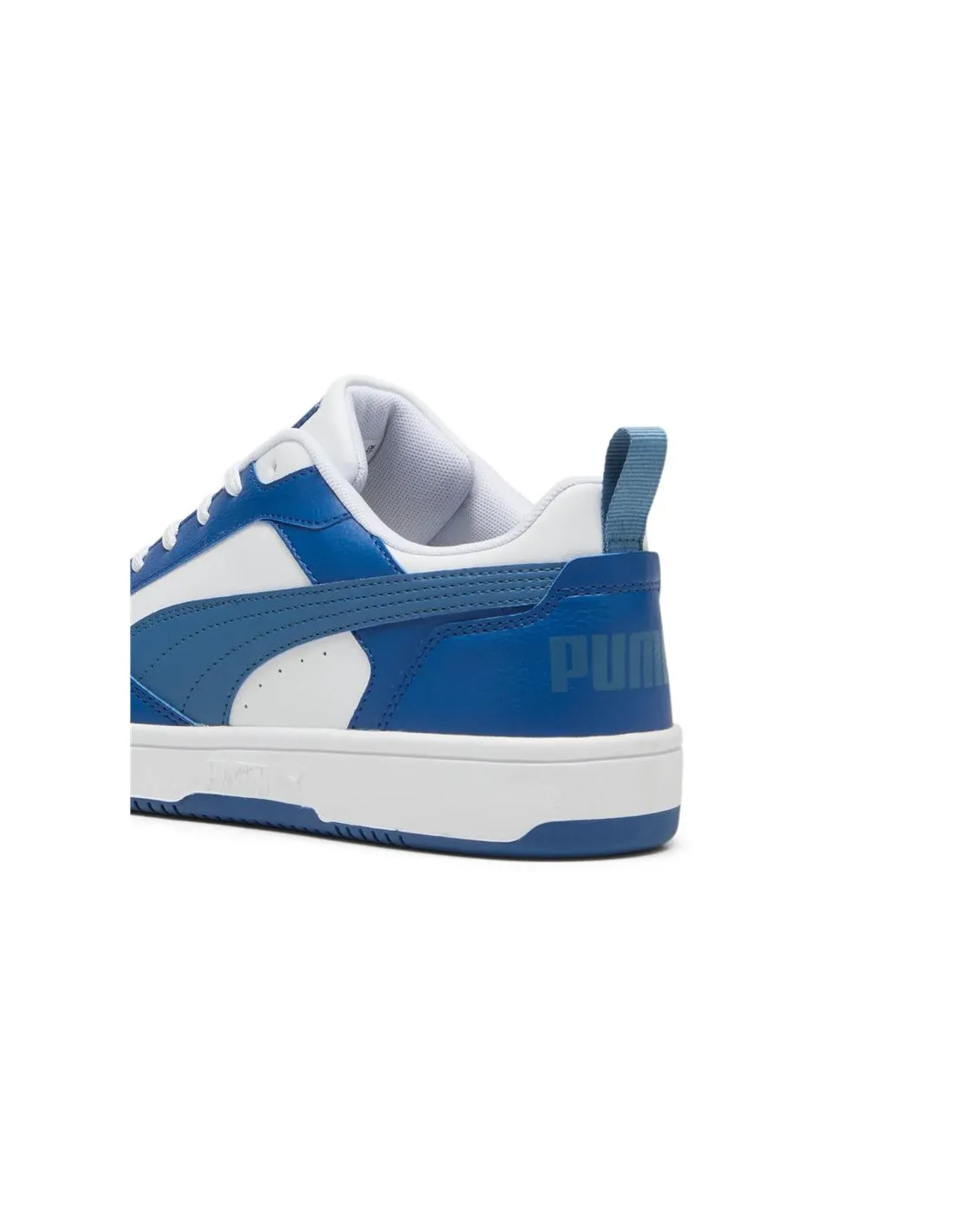 Chaussures Décontracté Puma Rebound V6 Low Clyde Royal-Blue Horizon-White