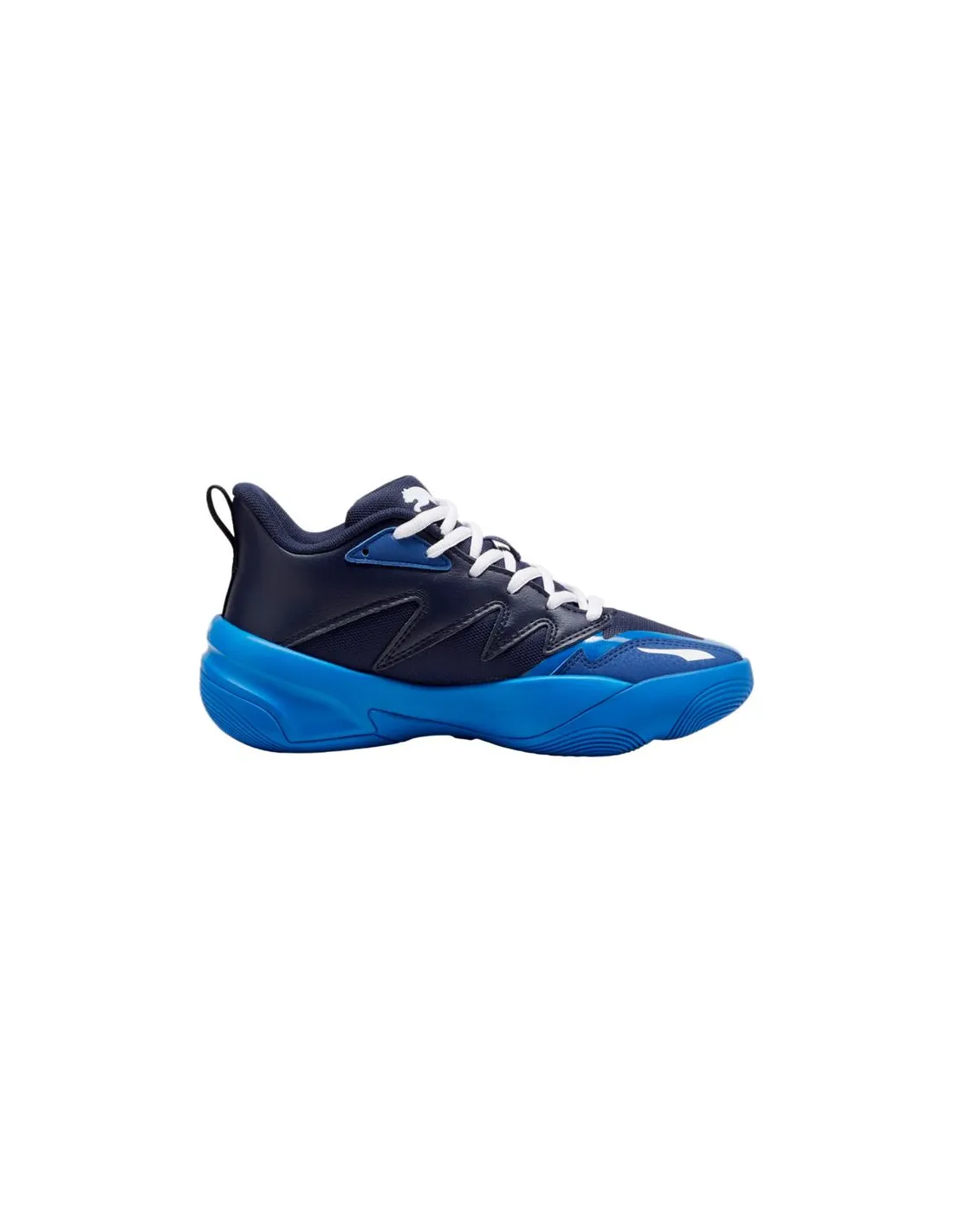 Chaussures par basket-ball Puma Genetics Navy Blue Enfant