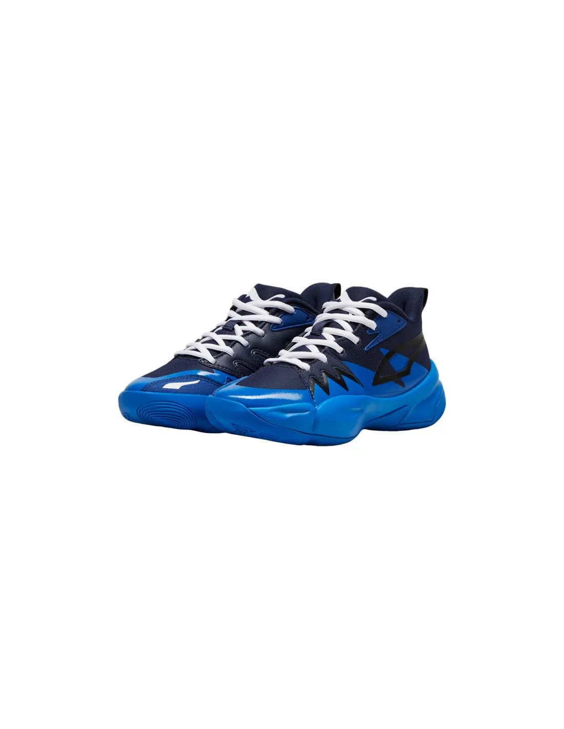 Chaussures par basket-ball Puma Genetics Navy Blue Enfant