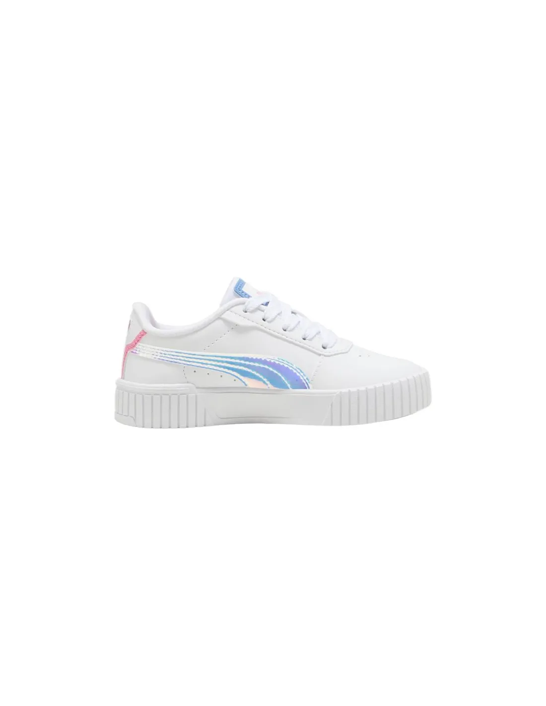 Chaussures Puma Carina 2.0 Deep Dive White Enfant