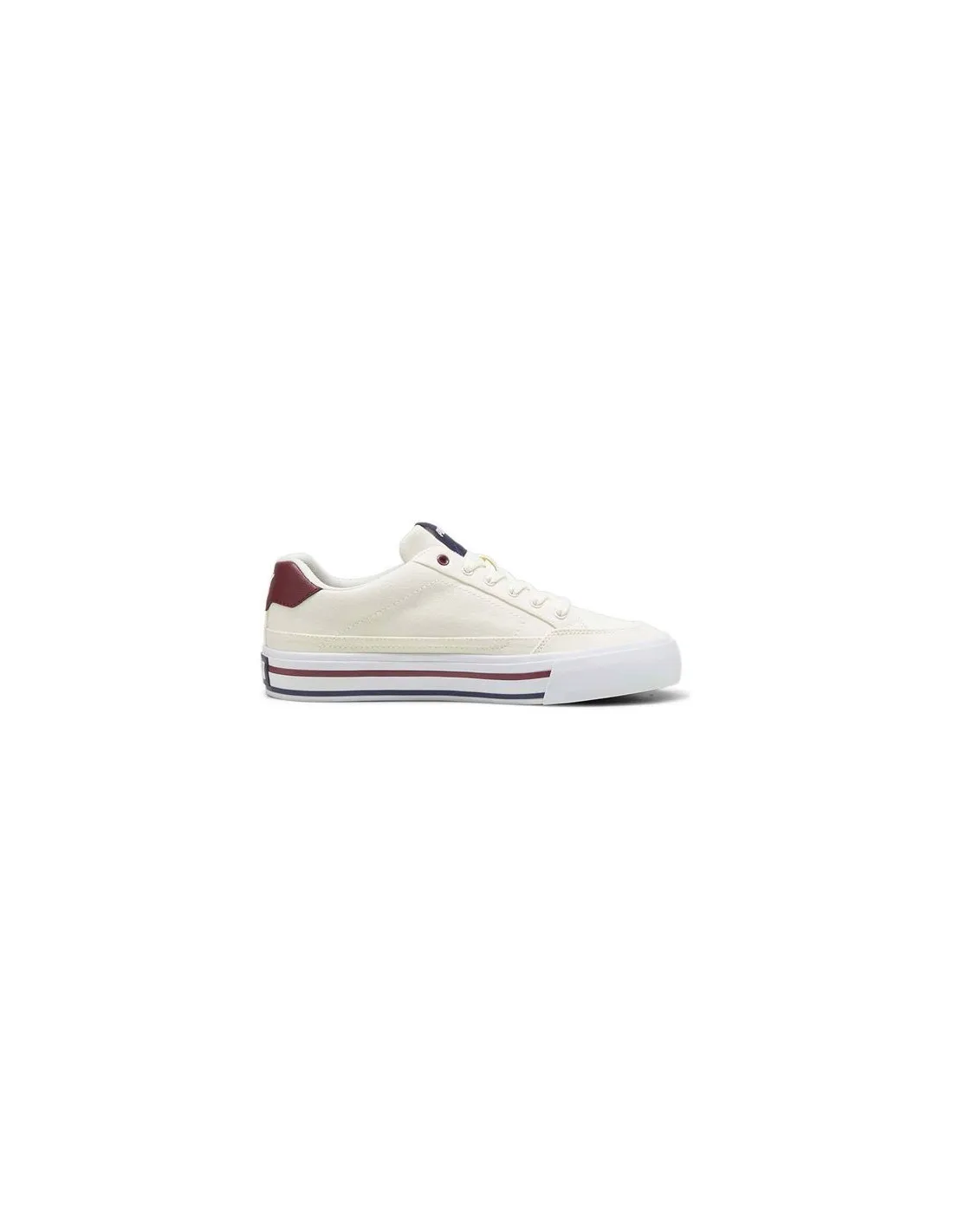 Chaussures Puma Court Classic Vulc F Homme Beige White