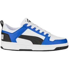 Chaussures Puma Rebound Layup Lo Sl Jr 370490 19 blanche