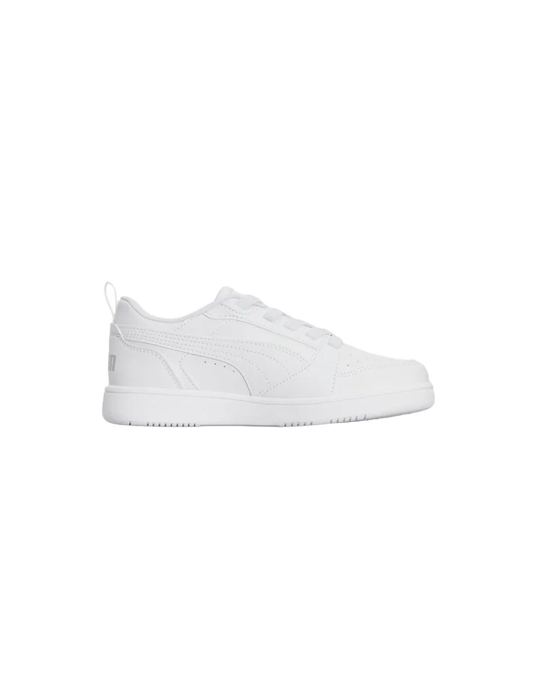 Chaussures Puma Rebound V6 Low White Enfant