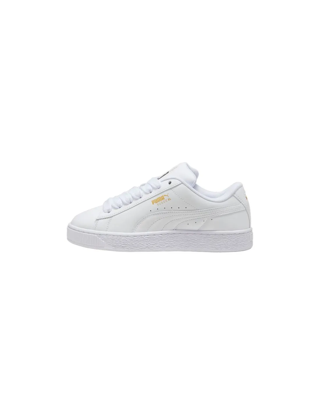 Chaussures Puma Suede XL Lth White Vapor Gray