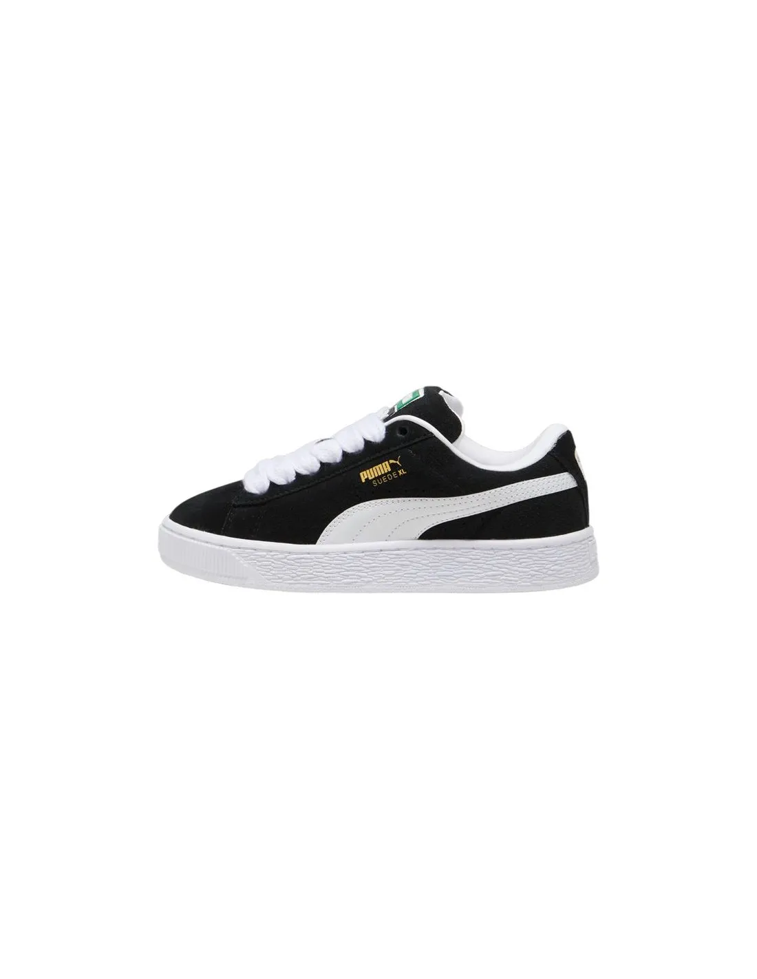 Chaussures Puma Suede XL Noir Blanc Enfant