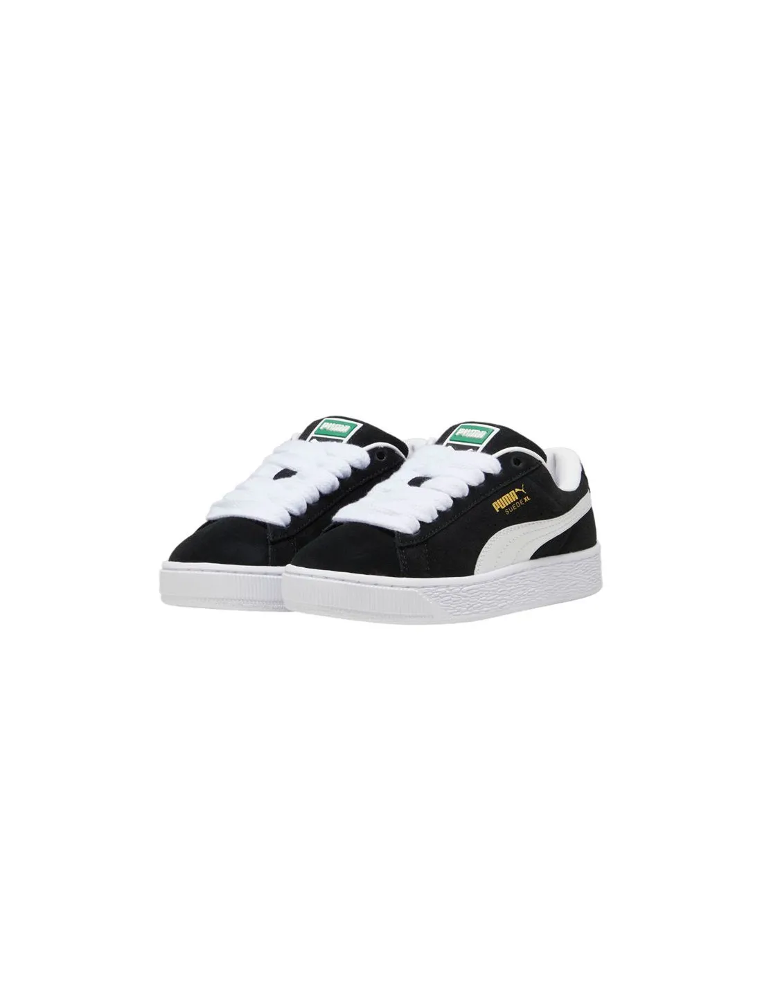 Chaussures Puma Suede XL Noir Blanc Enfant