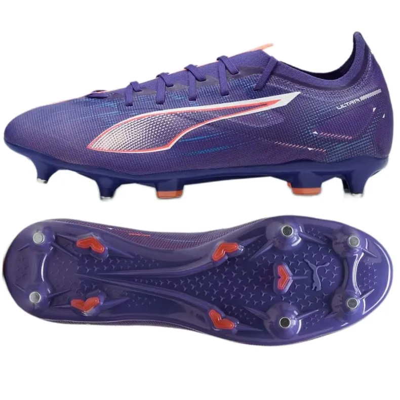 Chaussures Puma Ultra 5 Match MxSG 107893 01 violet