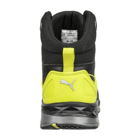 Chaussures Puma Velocity 2.0 Yellow Mid M MLI-S12B1 noir le noir