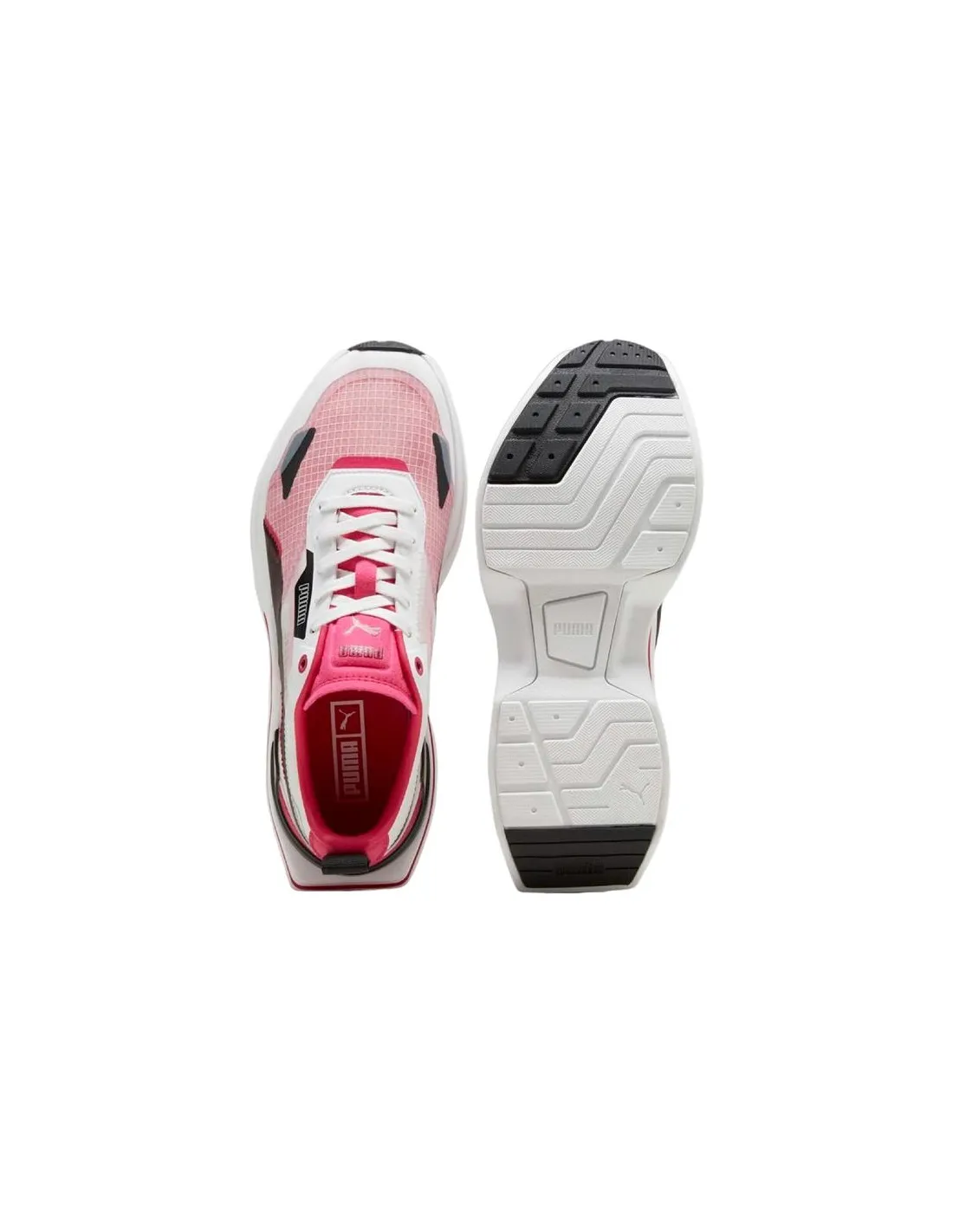 Chaussures Rider Puma Kosmo Blanc-Garnet Ro Femme