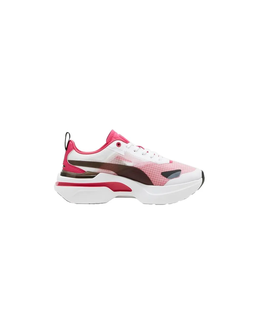 Chaussures Rider Puma Kosmo Blanc-Garnet Ro Femme