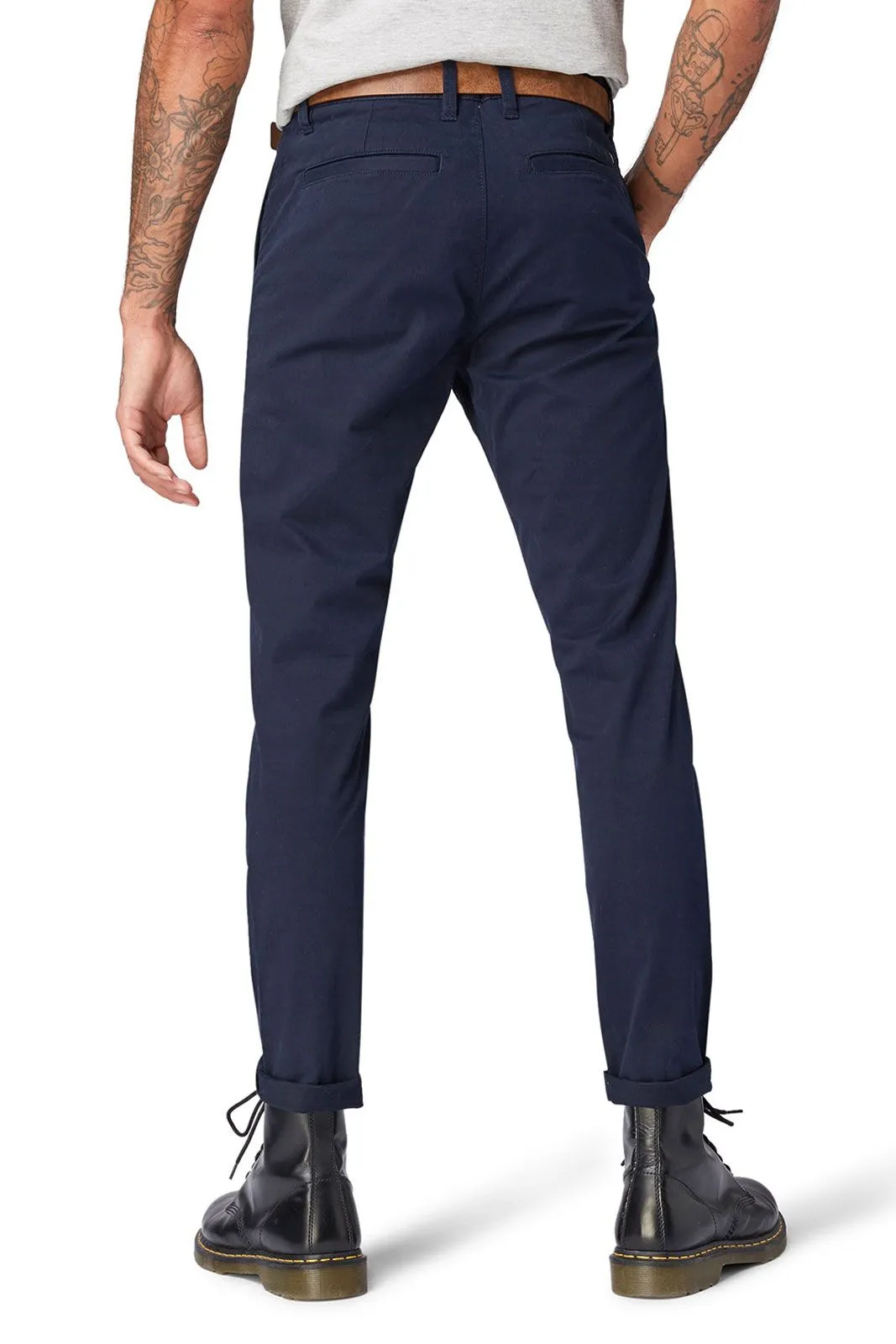 Chino TOM TAILOR BELT Captain Blue