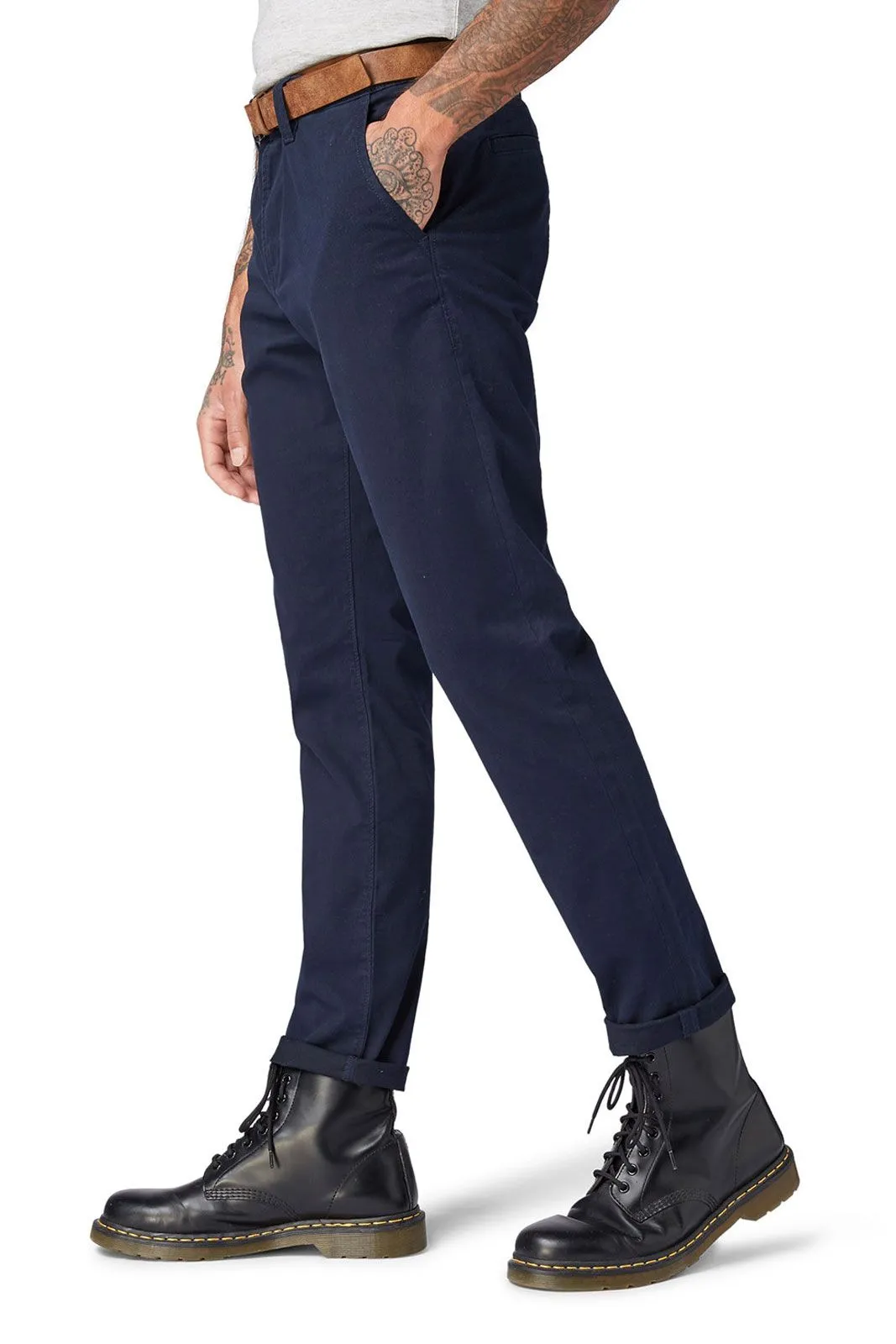 Chino TOM TAILOR BELT Captain Blue