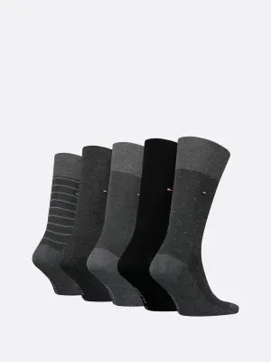 Coffret de 5 paires de chaussettes Classics | Gris | Tommy Hilfiger