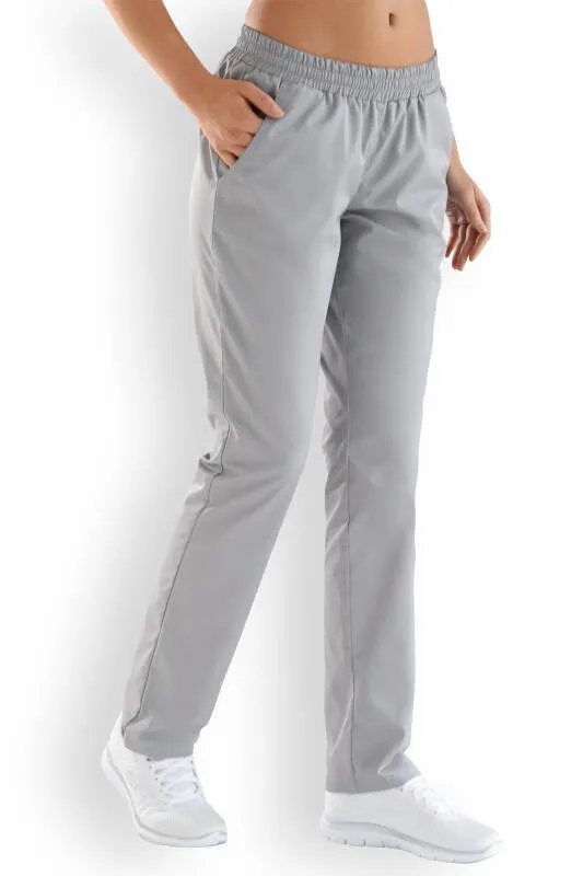 CORE Pantalon Femme - Taille légèrement descendue gris