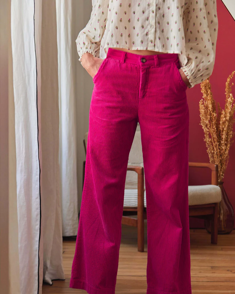 EMILE ET IDA YANELLE Pantalon Fushia