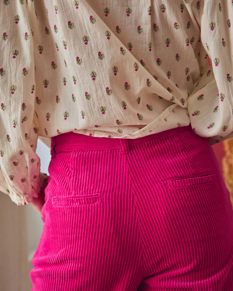 EMILE ET IDA YANELLE Pantalon Fushia