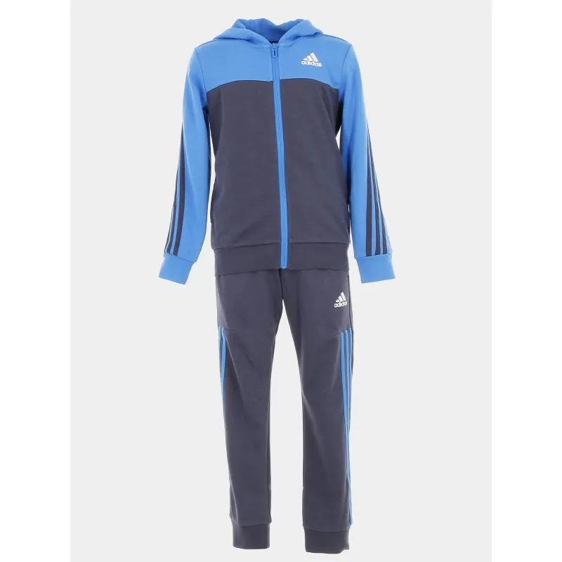 Ensemble de survêtements i 3s jog bleu enfant - Adidas | wimod