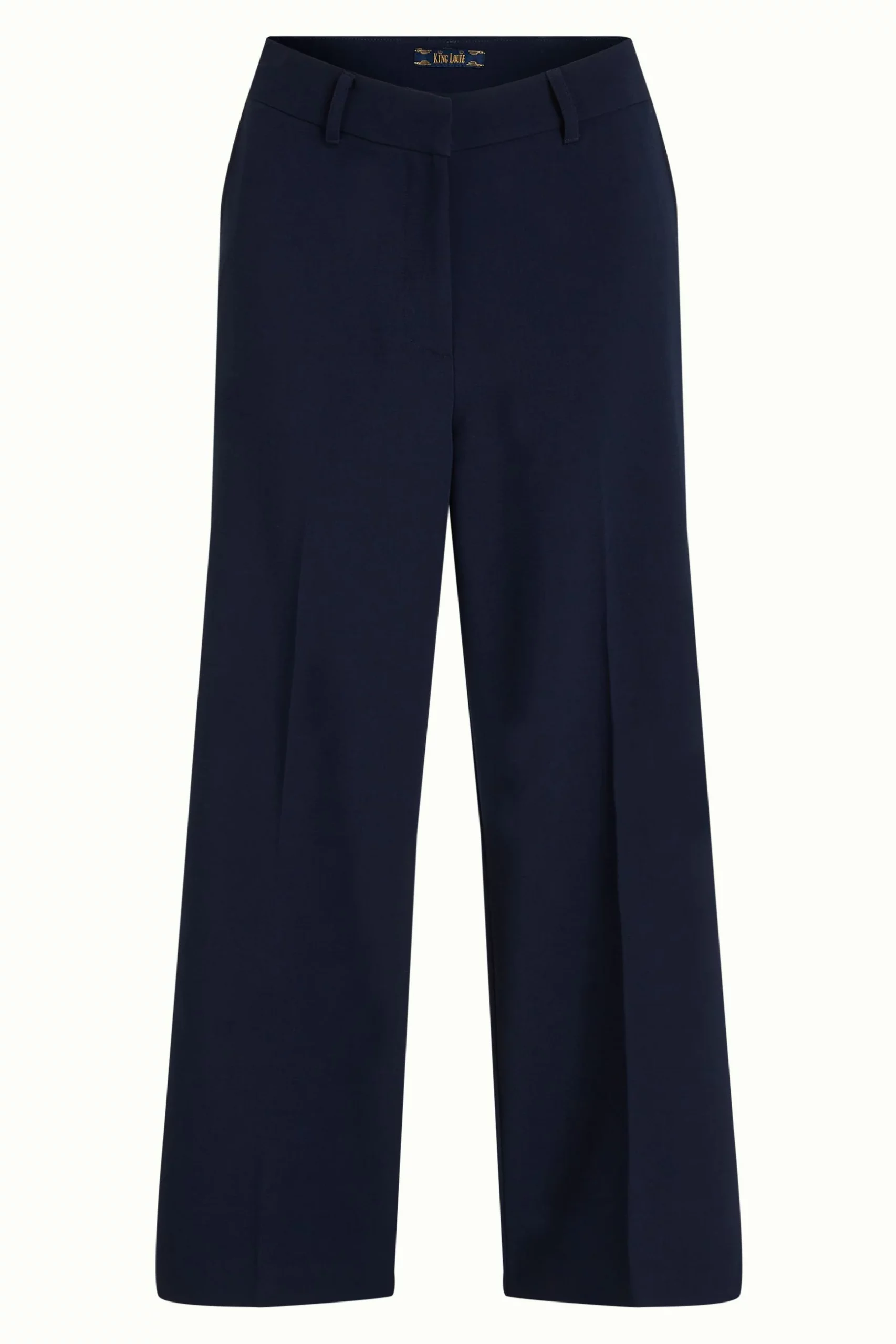 KING LOUIE FEDERICA Pantalon Large Femme Marple Blue