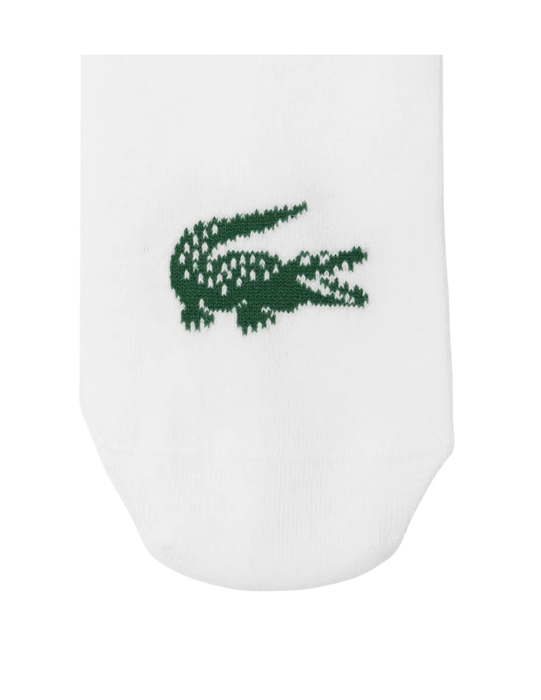 Lot de 3 paires de chaussettes invisibles Lacoste Ref 63192 001 Blanc