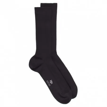 Lot de 5 Chaussettes Homme Doré Doré en coton Noir +1 offerte | Igert