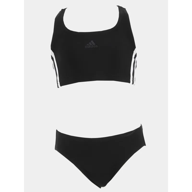 Maillot de bain natation 2 pièces fit 3s noir fille - Adidas | wimod