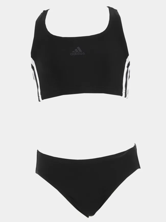 Maillot de bain natation 2 pièces fit 3s noir fille - Adidas | wimod