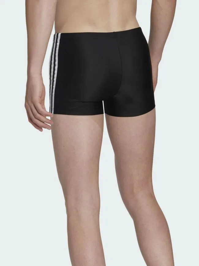 Maillot de bain natation stripes noir homme - Adidas | wimod