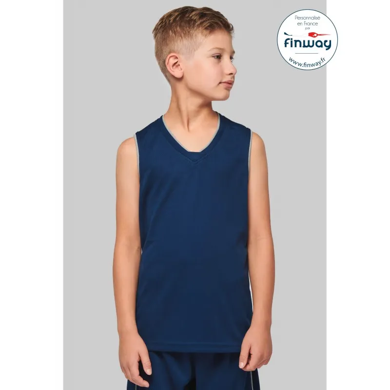 Maillot de basket-ball enfant (Marquage)