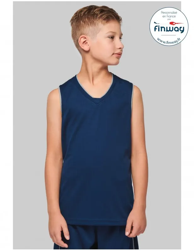 Maillot de basket-ball enfant (Marquage)