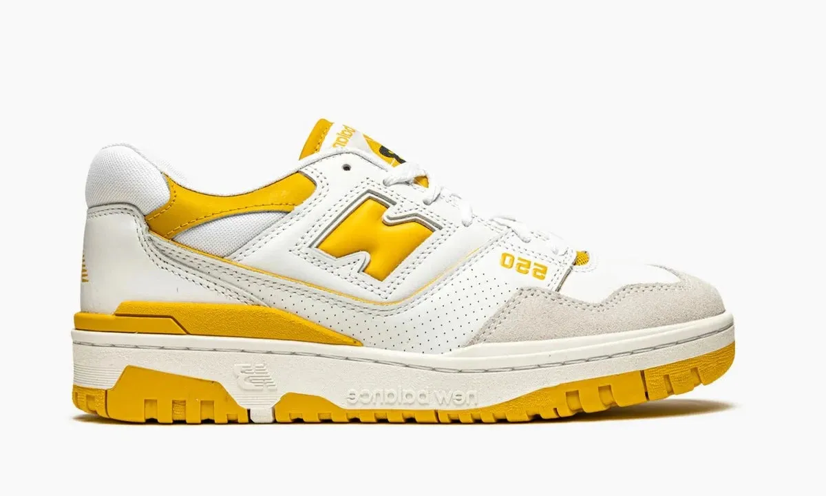 New Balance 550 Sea Salt Varsity Gold