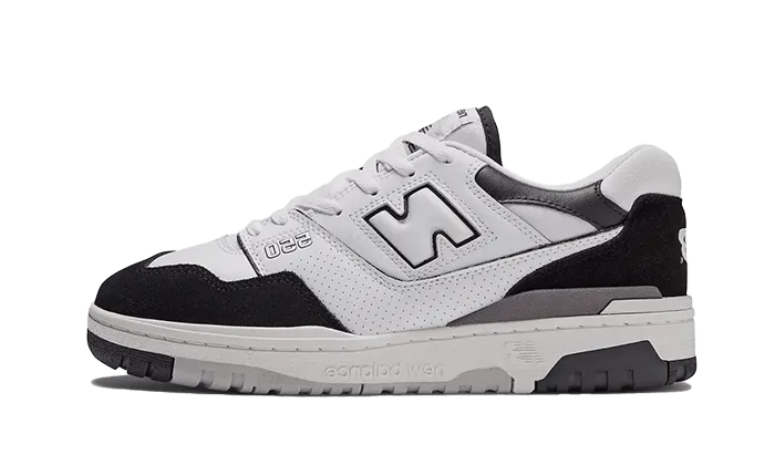 New Balance 550 White Black Rain Cloud