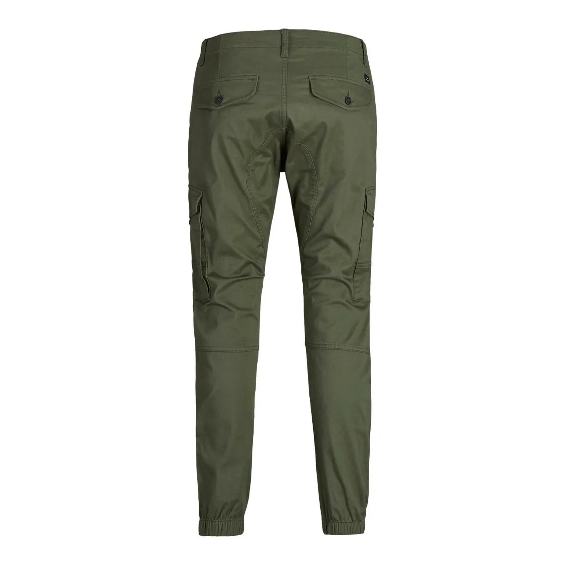 Pantalon cargo Slim Fit Vert foncé en coton | 3 Suisses