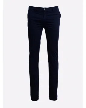 Pantalon chino 1214 bleu marine pour Homme Grand - Size-factory