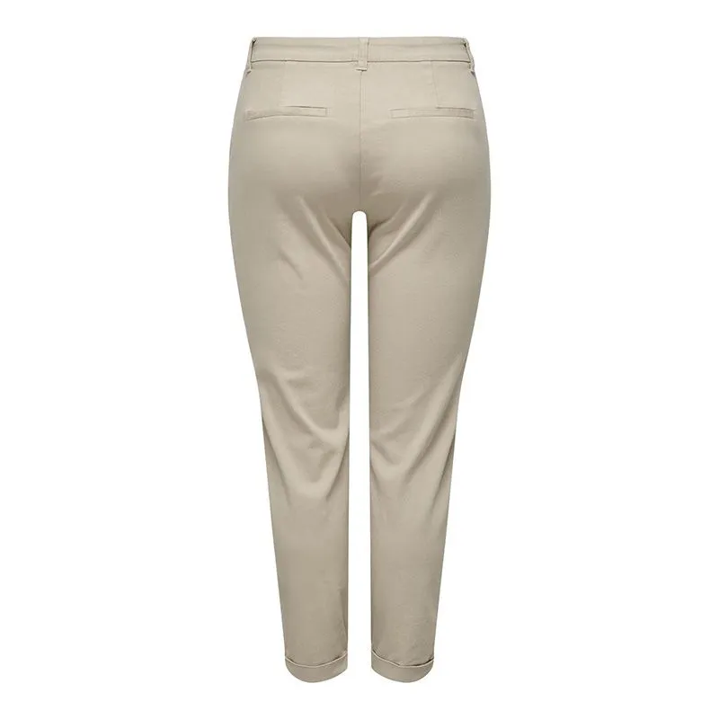 Pantalon chino beige Femme ONLY à prix dégriffé ! | Degriffstock 