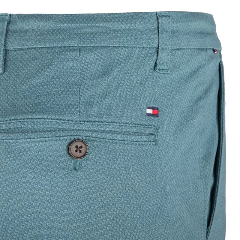 Pantalon chino bleu canard Homme TOMMY HILFIGER à prix dégriffé ! | 