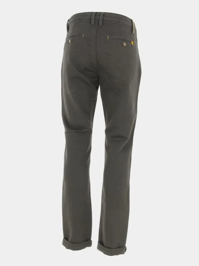 Pantalon chino slim josh gris homme - Benson & Cherry | wimod