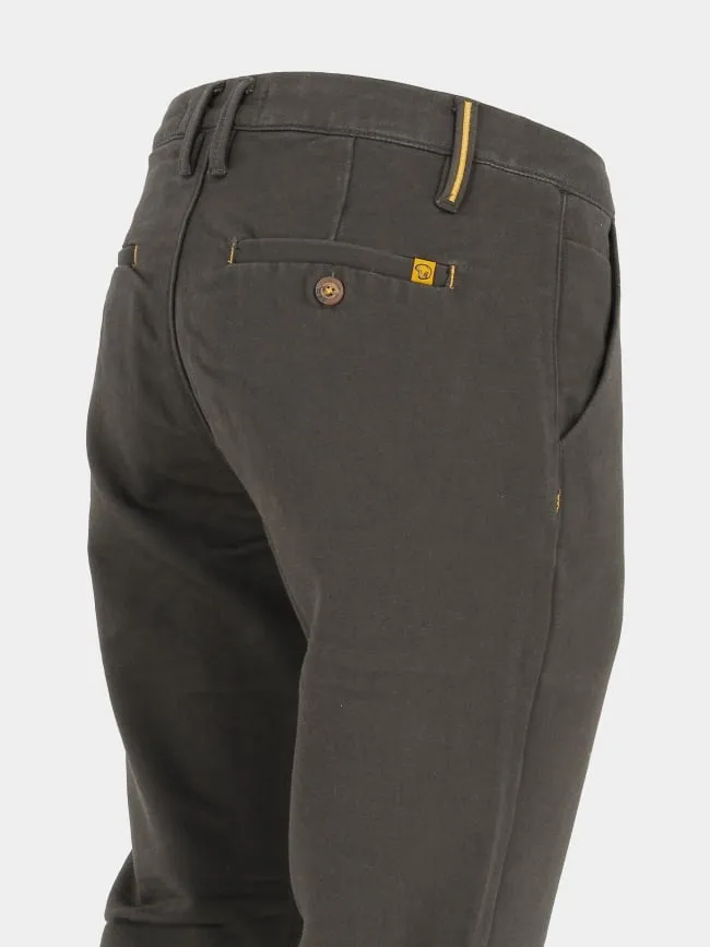 Pantalon chino slim josh gris homme - Benson & Cherry | wimod